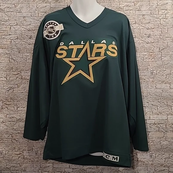 CCM Center Ice NHL Dallas Stars Hockey Jersey